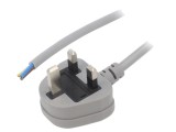 Cablu Alimentare 1,8m Gri 13A 250V