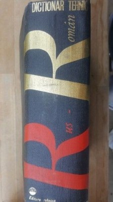 Dictionar tehnic rus-roman Editura:Tehnica foto