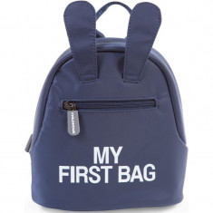 Childhome My First Bag Navy rucsac pentru copii 23×7×23 cm 1 buc