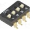 Intrerupator DIP, 2 pozitii, montare SMT, 4 sectiuni, OMRON OCB - A6S-4104-H