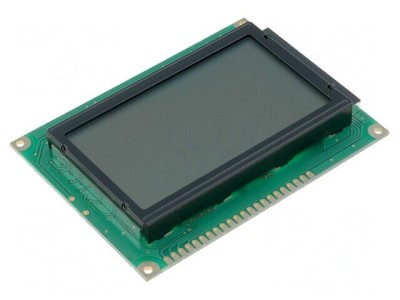 Afișaj LCD Grafic 128x64mm LED Gri foto