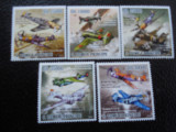 Sao Tome si Principe-Aviatie,avioane din WW 2-serie completa ,MNH, Nestampilat