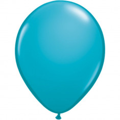 Balon Latex Tropical Teal, 11 inch (28 cm), Qualatex 43799 foto