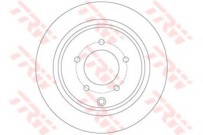 Disc frana CITROEN C4 AIRCROSS (2010 - 2016) TRW DF6177 foto
