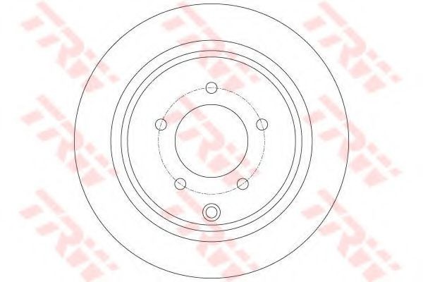Disc frana CITROEN C4 AIRCROSS (2010 - 2016) TRW DF6177