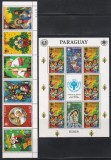 Paraguay 1981 - Crăciunul și Anul Internațional al Copilului, Serie in Staif + Bloc, MNH