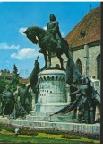 CPI B13393 CARTE POSTALA - CLUJ NAPOCA.STATUIA LUI MATEI CORVIN, Circulata, Fotografie