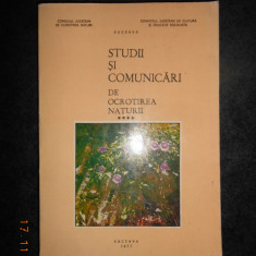STUDII SI COMUNICARI DE OCROTIREA NATURII volumul 4 (1977)