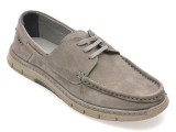 Cumpara ieftin Mocasini GRYXX gri, M25Y57, din nabuc