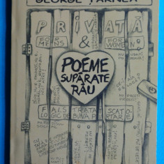 George Tarnea – Poeme suparate rau ( prima editie )