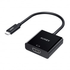Adaptor HDMI - USB-C Aukey CB-C01, 4K, negru foto