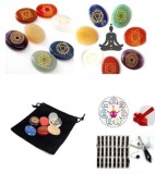 Set 7 chakre din cristale +cadou placa divinatie chakre
