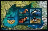 RO 2007 ,LP 1755a,&quot;Fauna din Marea Neagra&quot; , colita 393 ,tiraj 15.000 , MNH, Nestampilat