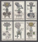 Cehoslovacia 1970 - Embleme de pe case vechi, serie neuzata