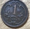 MNDSTR AUT3 Austroungharia 1 heller 1901, Europa