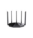 ROUTER Tenda wireless AX1500Mbps,1 x WAN Gigabit, 3 porturi LAN Gigabit, 2.4 GHz/5 GHz dual band, 4 antene externe, WI-FI 6 &amp;quot;RX2&amp;quot; (timbru ve