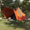 Cort de familie Tipi Manual Gri, Portocaliu 510 x 690 x 330 cm