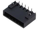 Regletă de conexiuni deconectabilă DEGSON 5,08mm 5 piste neagră