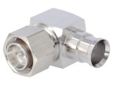 Conector 4.3-10 Tată 90&deg; Mufă 50&Omega; IP68