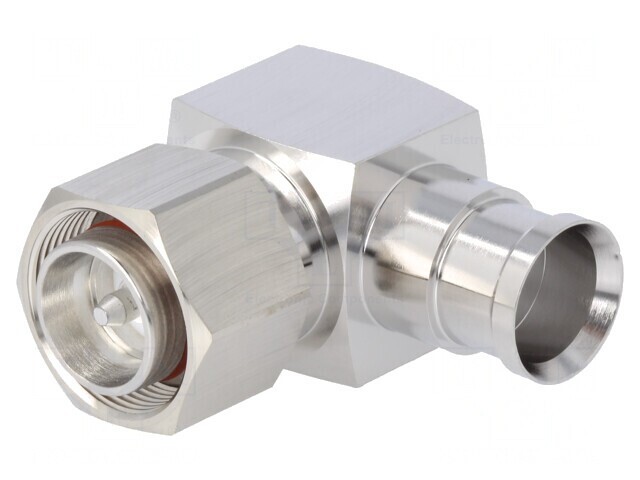 Conector 4.3-10 Tată 90&deg; Mufă 50&Omega; IP68