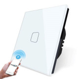 WI-FI SMART TOUCH EU 1 GANG 1 WAY SWITCH WHITE, Elmark