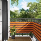 vidaXL Ecran de balcon Portocalie și maro 75 x 200 cm 42030656