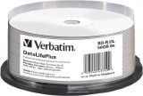 BD-R VERBATIM 50GB, viteza 6x, 25 buc, Double Layer, spindle, printabil, &quot;Wide