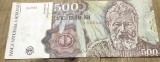 (BNK B) Romania bancnota 500 lei aprilie 1991 SR1866 VF