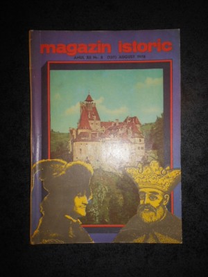 REVISTA MAGAZIN ISTORIC (August, 1978) foto
