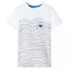 Tricou pentru copii, ecru, 128 12322, vidaXL