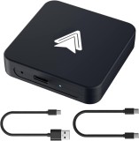Adaptor wireless GizMondo&reg; compatibil cu Android AUTO, autoturisme cu functia APP in meniu, USB normal sau USB tip C, Bluetooh 5.0, Wi-FI 5Ghz, pentru