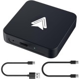 Adaptor wireless GizMondo&reg; compatibil cu Android AUTO, autoturisme cu functia APP in meniu, USB normal sau USB tip C, Bluetooh 5.0, Wi-FI 5Ghz, pentru