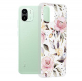 Cumpara ieftin Husa pentru Xiaomi Redmi A1 / A2, Techsuit Marble Series, Chloe White