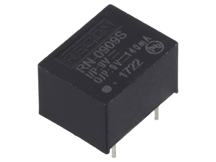 Convertor DC/DC 9V 140mA DIP8