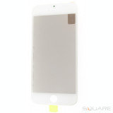 Geam Sticla + OCA iPhone 8 + Rama + Polarizator, White
