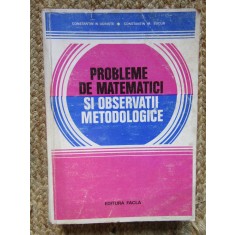 CONSTANTIN N. UDRISTE - PROBLEME DE MATEMATICI SI OBSERVATII METODOLOGICE
