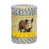 Fir gard electric AgroElectro 500m 130kg rezistenta 0.4 &Omega;/m din plastic galvanizat pentru animale