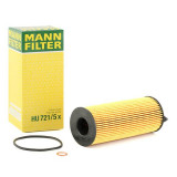 Filtru Ulei Mann Filter Bmw Seria 5 E61 2003-2010 HU721/5X, Mann-Filter