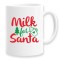 Cana alba personalizata &quot;Milk for Santa&quot;, INOVATIX&reg;. 330ml
