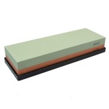 Piatra Ascutit Cutite IdeallStore, 180x62x30mm, Corindon, #1000/#4000, Ascutire Fina, Baza Aderenta