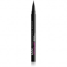 NYX Professional Makeup Lift&Snatch Brow Tint Pen creion pentru sprancene culoare 10 - Black 1 ml