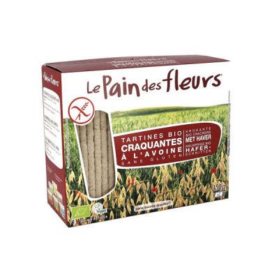 Tartine Crocante Bio Fara Gluten cu Ovaz Le Pain Des Fleurs 150gr foto