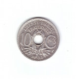 Moneda Franta 10 centimes 1934, stare foarte buna, curata, Europa, Cupru-Nichel