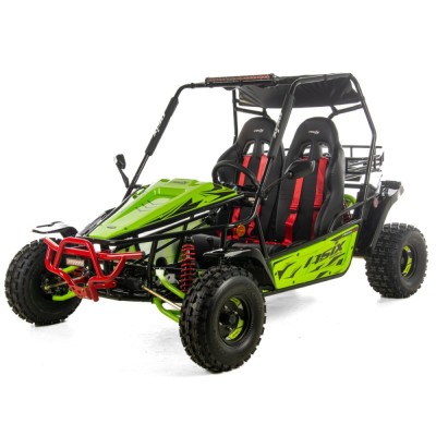 Asix Buggy 200cc, roti 8 inch, 1+1 viteze, culoare verde/negru Cod Produs: MX_NEW A6BUGGY200ES16-1 foto