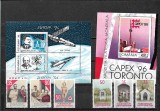 C5581 - lot timbre nestampilate MNH Romania + Liechtenstein