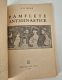 Carte veche N D Cocea Pamflete antidinastice