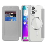Husa iPhone 17 Asteroid GSM SmartMag Book Case, gri