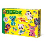 Set creativ copii Beedz &ndash; Margele de calcat Funpins animale