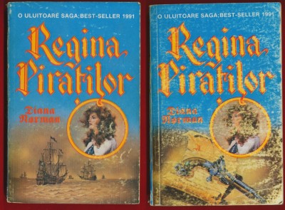 Diana Norman - &amp;quot; Regina piratilor&amp;quot;. volumul 1 şi 2. foto