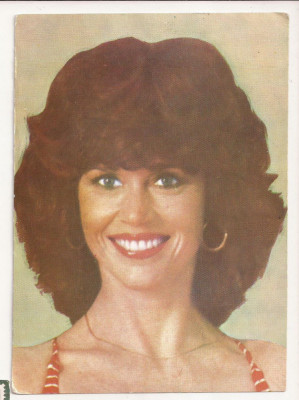 CB1 - Carte Postala- Casa Filmului ACIN - Jane Fonda, necirculat foto